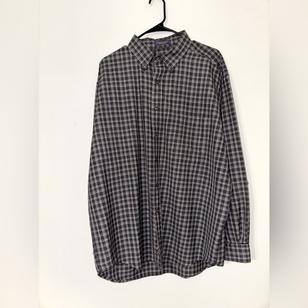 XL Pendleton Black Long Sleeve Button Up Shirt